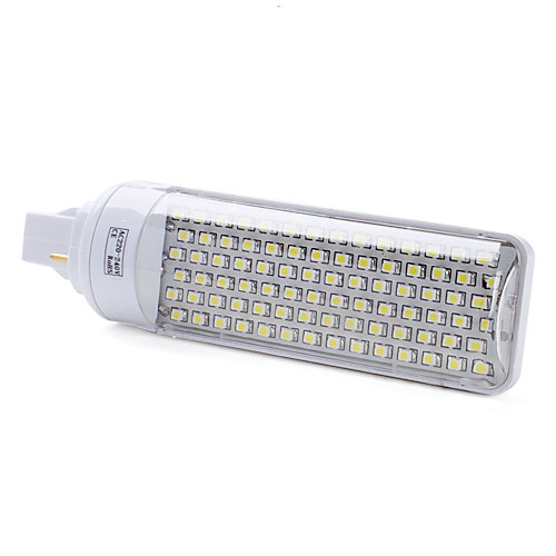 g24 84x3528 SMD 4.5W 250-300lm 5500-6500K естественный белый свет Светодиодная лампа (220-240V)