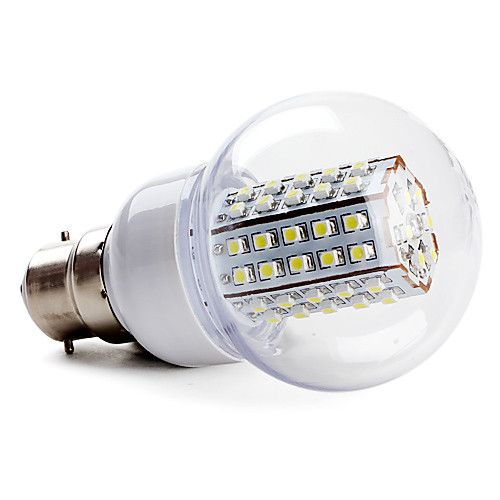 b22 66-3528 SMD 3.5W 430lm 5500-6500K естественный белый свет привел шар лампы (220-240V)