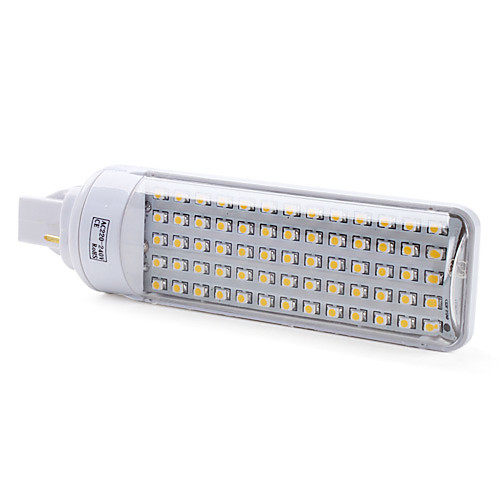 G24 3w 65x3528 SMD 150-200LM 2500-3500K теплый белый свет Светодиодная лампа (220-240V)