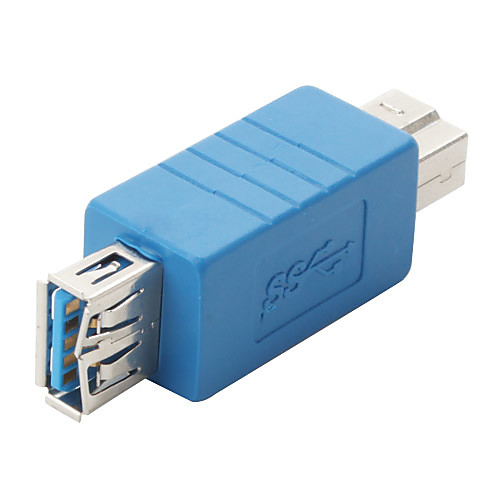 USB 3.0, женщин и мужчин б адаптера (синий)