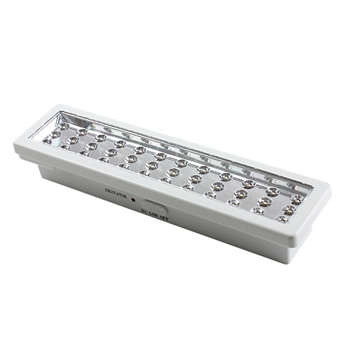 3W 36-светодиодный Белый свет аккумуляторные аварийного освещения (110-220V)