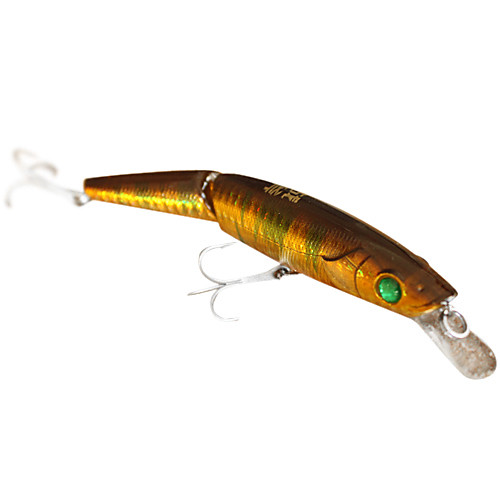 Жесткий Bait Minnow 1,5 метровый плавучий рыбалка пластиковые приманки 120MM 23G (1pc/color ассорти)