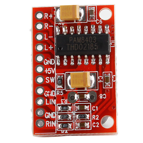 3W × 2 мини цифрового аудио усилителя DC5V USB питание