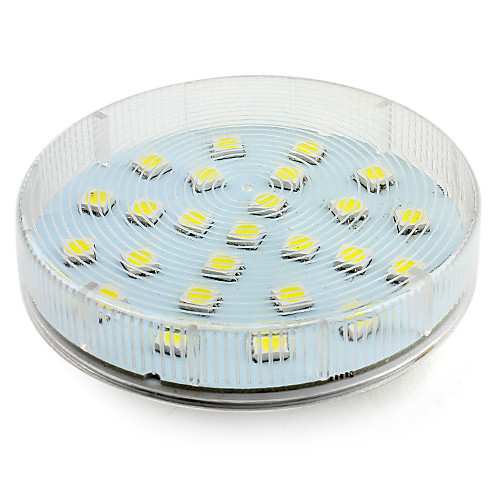 GX5.3 3.5W 25x5050 SMD 300lm 6000-6500K естественный белый свет привели пятно лампы (220-240V)