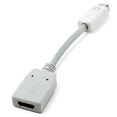 v1.3 мини DVI мужчин и женщин HDMI кабель монитора адаптер для Mac 0,15 м