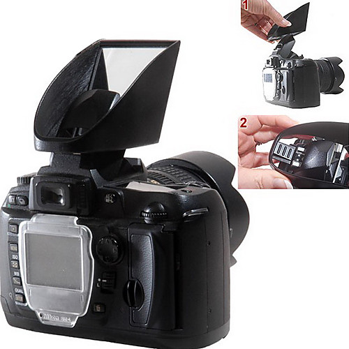 Рассеиватель для вспышки Nikon D700 D7000 D90 D300 D3000, Canon 7D 5DII 60D 600D
