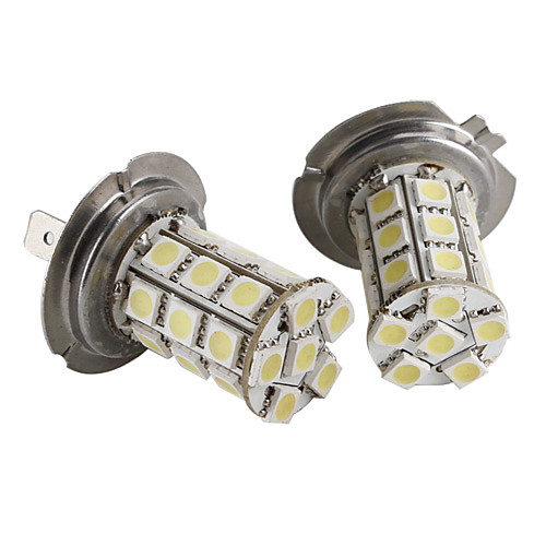 h7 27  5050 SMD белый свет привел машину сигнал