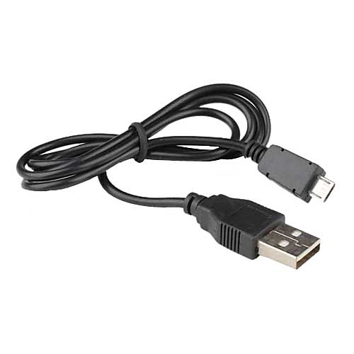 Micro USB данных и зарядный кабель для Samsung Galaxy и других телефонов (черный, 85 см)