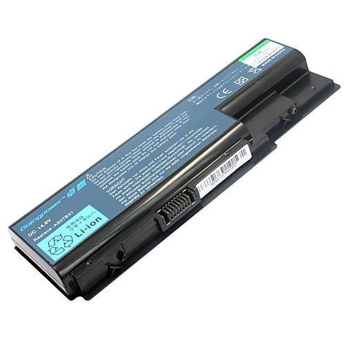 4400 8-элементная батарея для Acer Extensa 7630 7630ez 7230e 7630g 7630zg TravelMate 7230 7330 7530 7530 7730 г 7730g