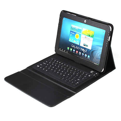 Клавиатура Bluetooth 3.0 QWERTY с чехлом для Samsung Galaxy Tab2 10.1 P5100