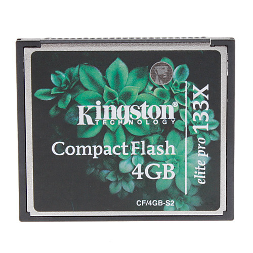 4GB Kingston Elite Pro 133X Compact Flash CF карты памяти