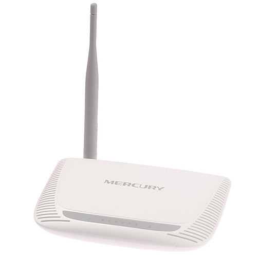 Беспроводной широкополосный маршрутизатор, Mercury MW150R 802.11b / G / N 150Mbp 
Беспроводной широкополосный маршрутизатор, Mercury MW150R 802.11b / G / N 150Mbp