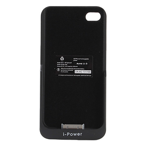 Кейс-аккумулятор (2200mAh) iPhone 4 и 4s