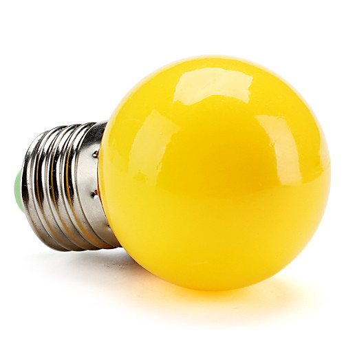 E27 0.5W желтый свет привел шар лампы (170-250V)