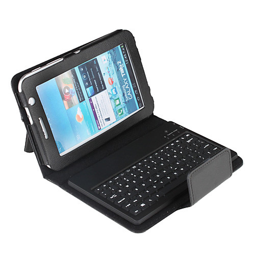 Чехол с клавиатурой Bluetooth 3.0 QWERTY для Samsung Galaxy Tab2 P3100