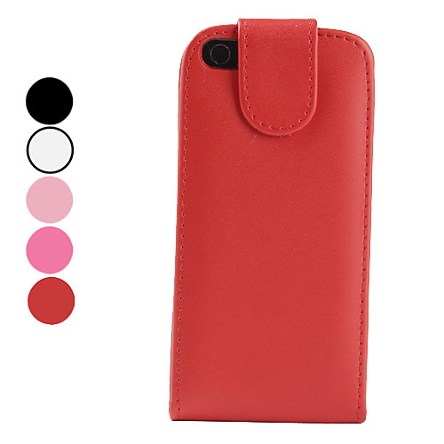 защитные складной кожаный чехол для ПУ iphone 5/5s (разных цветов)