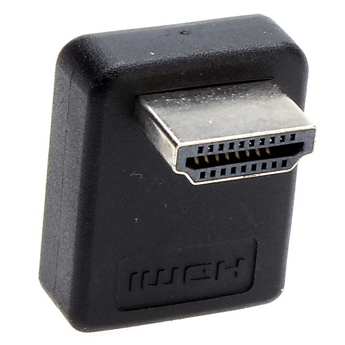 90 градусов v1.3 HDMI мужчин и женщин адаптер