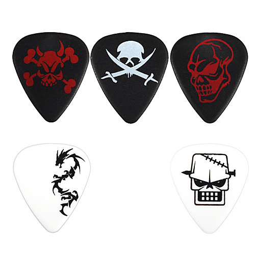 NNPICK - (CSA-1-5) композитного пластика стандартной формы Guitar / Bass Picks/5-pack (различных конструкций)