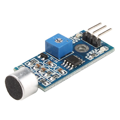 3-контактный модуль датчика звука (Blue)