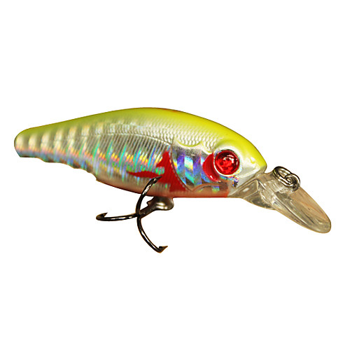 Жесткий Bait Minnow длиной 1,8 м Плавающие рыбалка пластиковые приманки 90MM 16G (1pc/color ассорти)