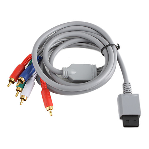 Медь Покрытие аудио компонентов и видео кабель AV для Wii - серый (2.0M)