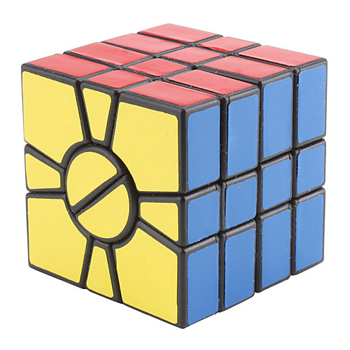 QJ Супер площади Логические IQ Puzzle Magic Cube (Black)
