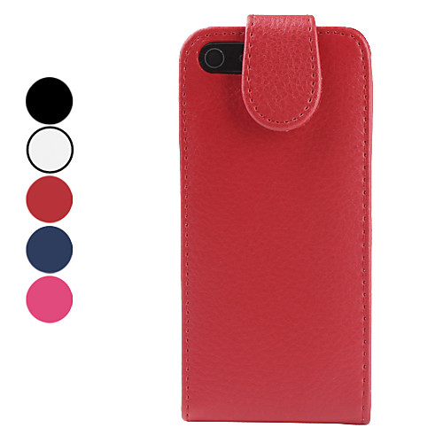 защитные складной кожаный чехол для ПУ iphone 5/5s (разных цветов)
