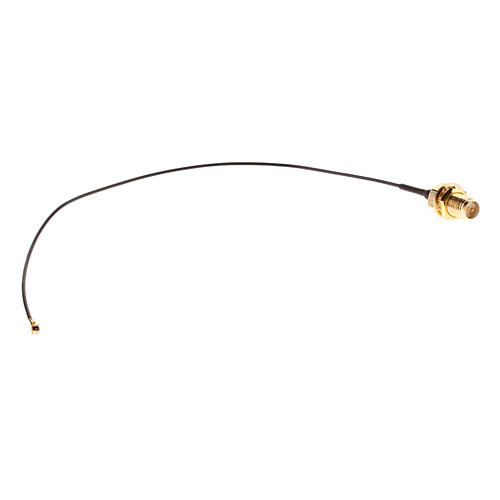 RP SMA на IPEX Женский Адаптер кабеля - черный  золотой