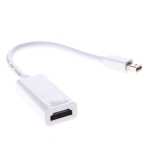 Mini DisplayPort на HDMI Мужской Женский Адаптер кабеля для Apple MacBook