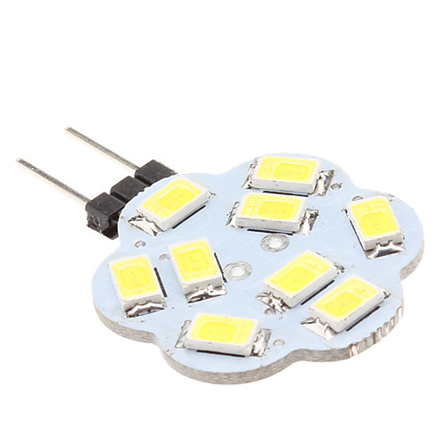 LED лампочка G4 4.5Вт 9x5630 SMD 400-430лм 6000-6500к с натуральным белым светом (12В)