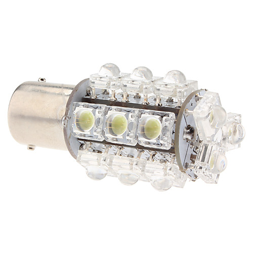 1156 2.5W 18-светодиодный 90LM природный белый свет лампы для автомобилей тормозные лампы (12)