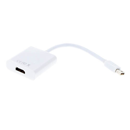 Mini DisplayPort на HDMI v1.3 гнездовым whitefor MacBook (0,3 м)