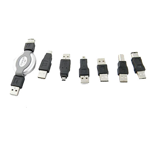 USB мужчина к 1394 6-пиновый адаптер