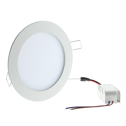 12W 1200-1300lm 6000-6500K природных Белый свет светодиодный потолочный Лампа (85-265В)