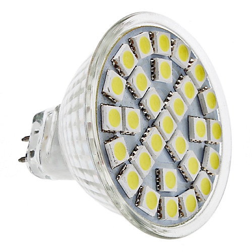 MR16 (GU5.3) 3W 160LM 29x5050smd натуральный белый свет водить пятна лампы (110-240В)