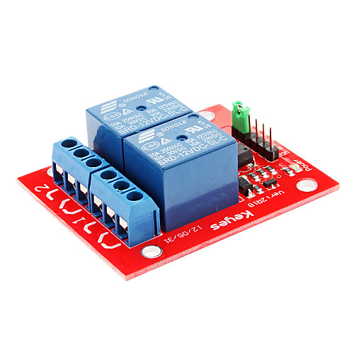 2-канальный релейный модуль 12v