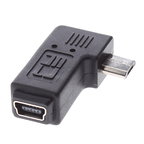 Адаптер micro USB (мужской) на mini USB (женский)