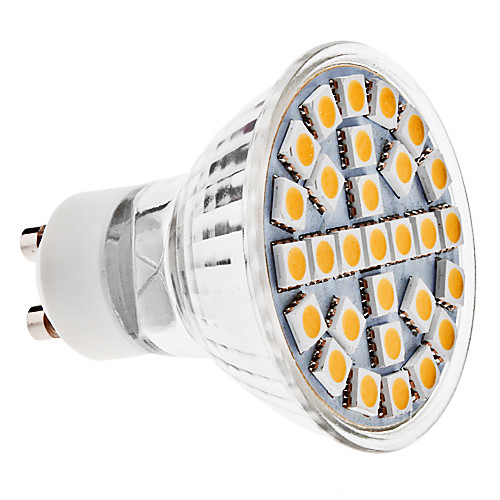 GU10 3W 29x5050smd 170LM теплый белый свет водить пятна лампы (110-240В)