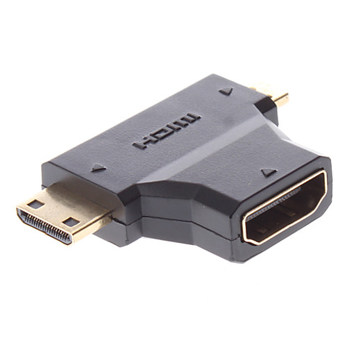 Женский HDMI для Mini  Micro Мужской адаптер для мобильных телефонов Samsung и другие