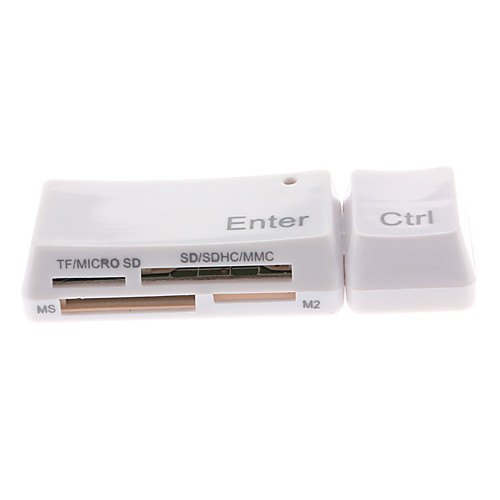 все-в-1 USB 2.0 Card Reader для ms/m2/sd/mmc/tf/mini SD Card