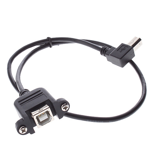 USB-B мужчина к USB-B Женский Адаптер кабеля Extend