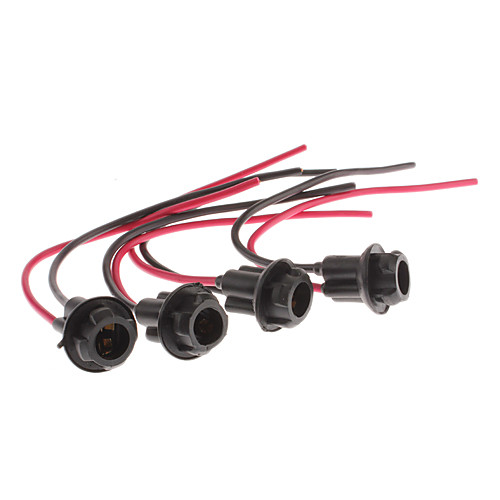 T10 Светодиодные лампы держатель кабеля (4-Pack)