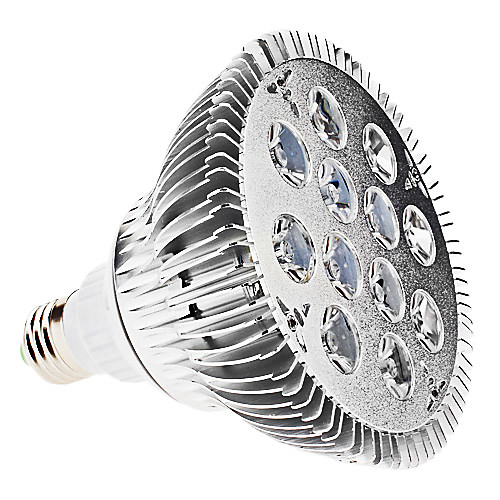Светодиодная точечная лампа E27 PAR46 12 Вт 1080 лм 3000-3500 K теплый белый свет (85-265 В)