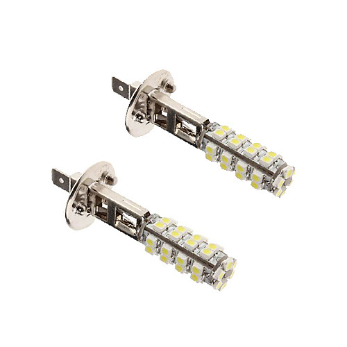 H1 2,5 Вт 38x3528 SMD светодиодные лампы белого света автомобиля для Fog фара (12V, 2-Pack)