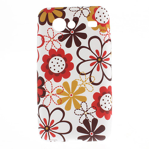 Лепесток Pattern Мягкий чехол для Advance Samsung Galaxy S I9070