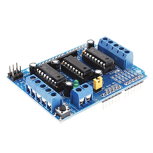 L293D Motor Driver Плата расширения щита управления двигателем (Blue)