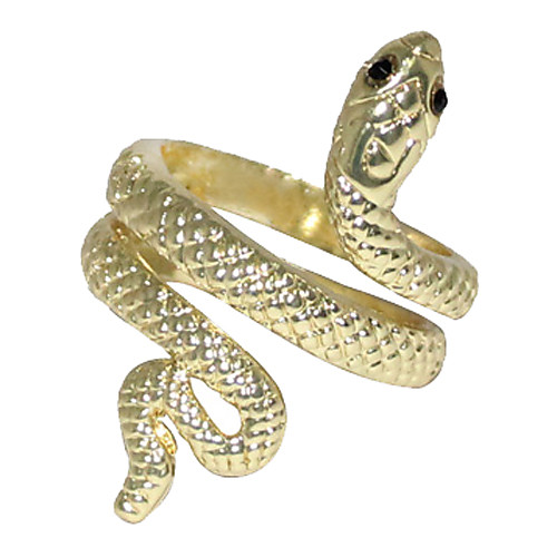 Спиральный змея сплава Кольцо (Golden)