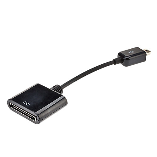 Mini USB на 30-контактный кабель адаптера для мобильных телефонов Samsung и другие