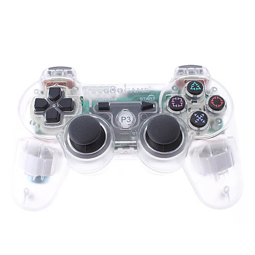 GoiGame Прозрачный беспроводной Dual Shock 3 контроллер для PS3