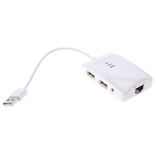 USB 2.0 хаб с Card Reader и Lan Card для Mac Book Air, Mac Book Pro и другие